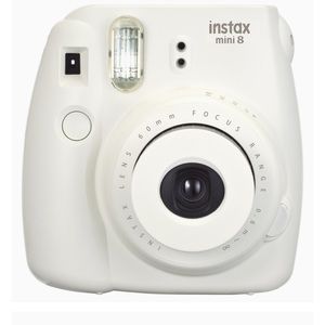 Fujifilm Instax Mini 8 Instant Film Camera (White)